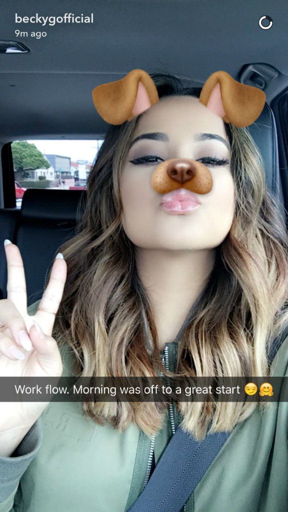 2015-2017: Личные фото со «Snapchat»